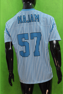 "Player wearing Best American Football Uniform 2025 in action on the field"

