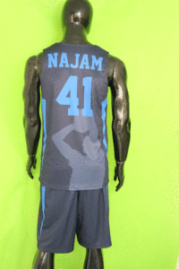 Unisex basketball uniform with player name and number – Elite 2025 edition

