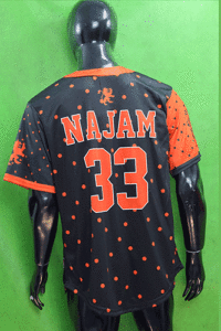 "Customizable baseball jersey 2025 with player name and number – perfect for leagues and school teams"


