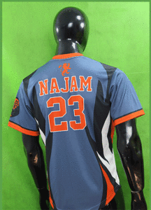 "Front and back view of Ultimate GameDay Baseball Jersey – designed for comfort and performance"

