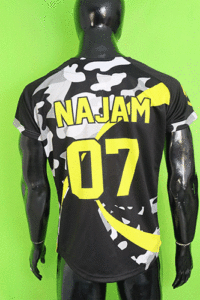 "Customizable baseball jersey 2025 with player name and number – perfect for leagues and school teams" 