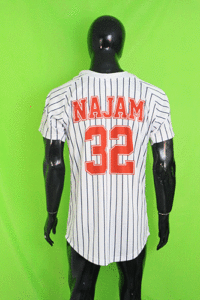 baseball Jersey 2025 in red and white – breathable polyester sportswear for teams" 