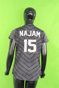 "Customizable baseball jersey 2025 with player name and number – perfect for leagues and school teams" 