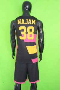 Unisex basketball uniform with player name and number – Elite 2025 edition

