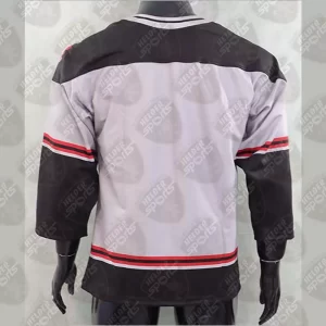 Performance-focused Elite Ice Hockey Uniform 2025 on rink-ready mannequin


