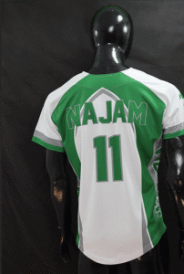 "Front and back view of Ultimate GameDay Baseball Jersey – designed for comfort and performance"

