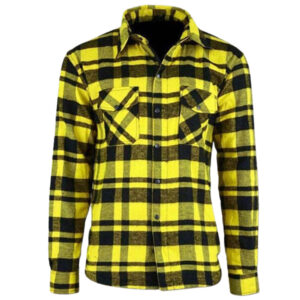 Motorbike Yellow and Black Flannel Shirt – 5 Best Stylish & Comfortable