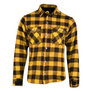 Helder Sports Yellow & Brown Motorbike T-Shirt – Comfortable, Breathable, and Stylish Riding Gear
