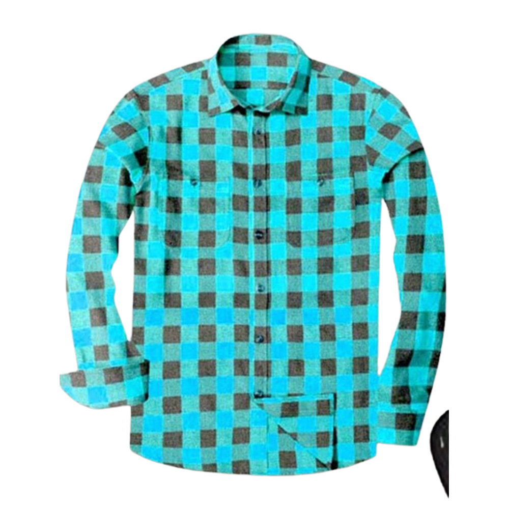 Motorbike Light Blue and Black Flannel Shirt – 5 Best Stylish & Comfortable
