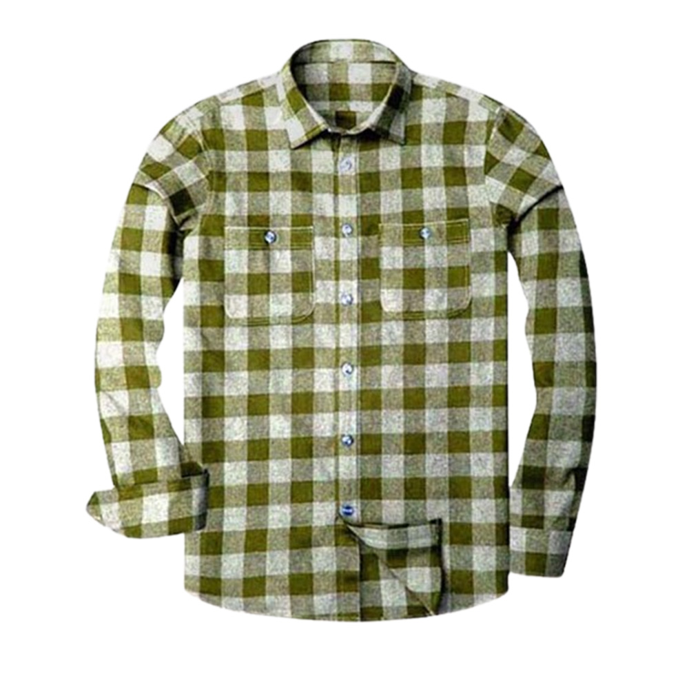 Motorbike Green and White Flannel Shirt – 5 Best Stylish & Comfortable