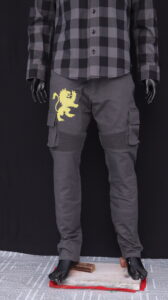 🏍️ Black and Grey Motorbike Shirt and Trouser Set – Durable, Stylish & Rider-Approved by Helder Sports