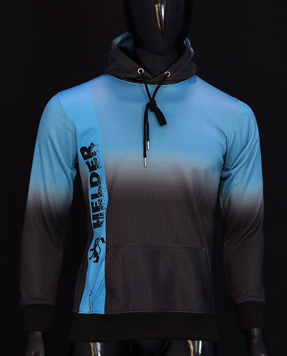 Helder Sports Blue Gradient Hoodie 2025 – The Ultimate Stylish & Comfortable Pullover for Men