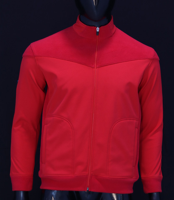 Red Panel Jacket 2025 – Stylish, Comfortable & Custom-Made by Helder Sports