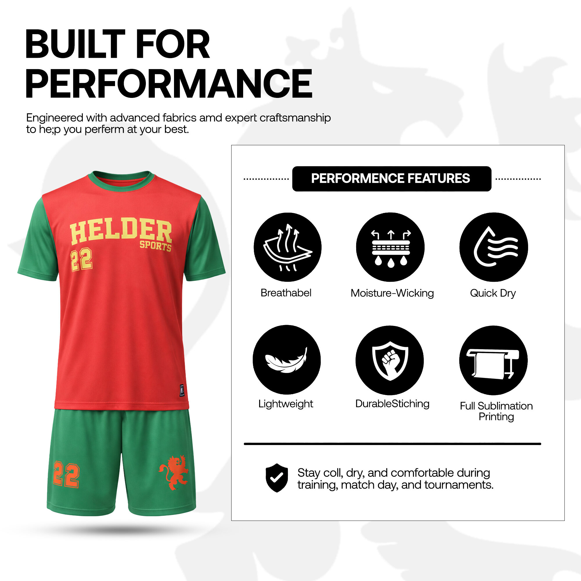 Soccer Uniform Set - Image 2