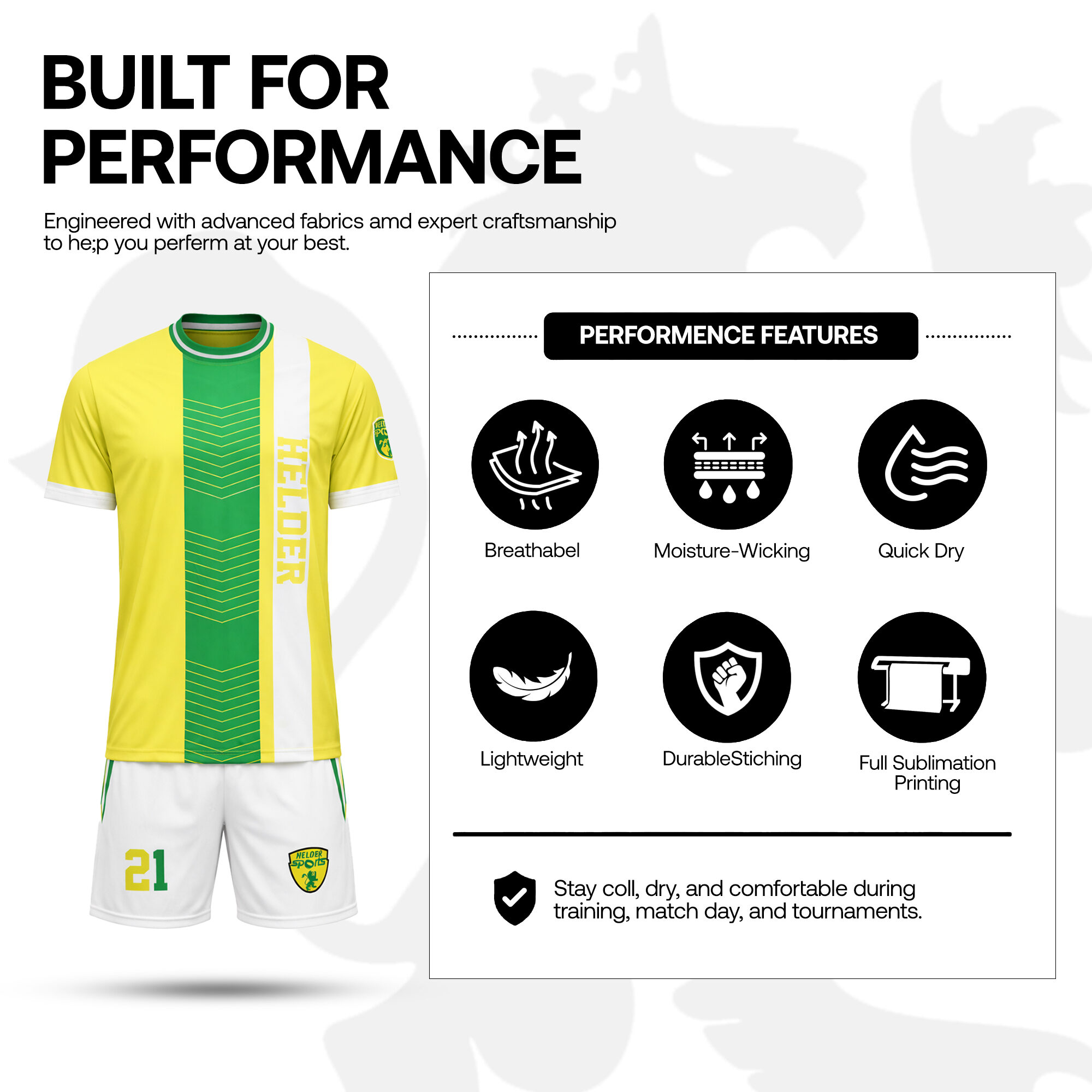 Soccer Uniform Set - Image 2