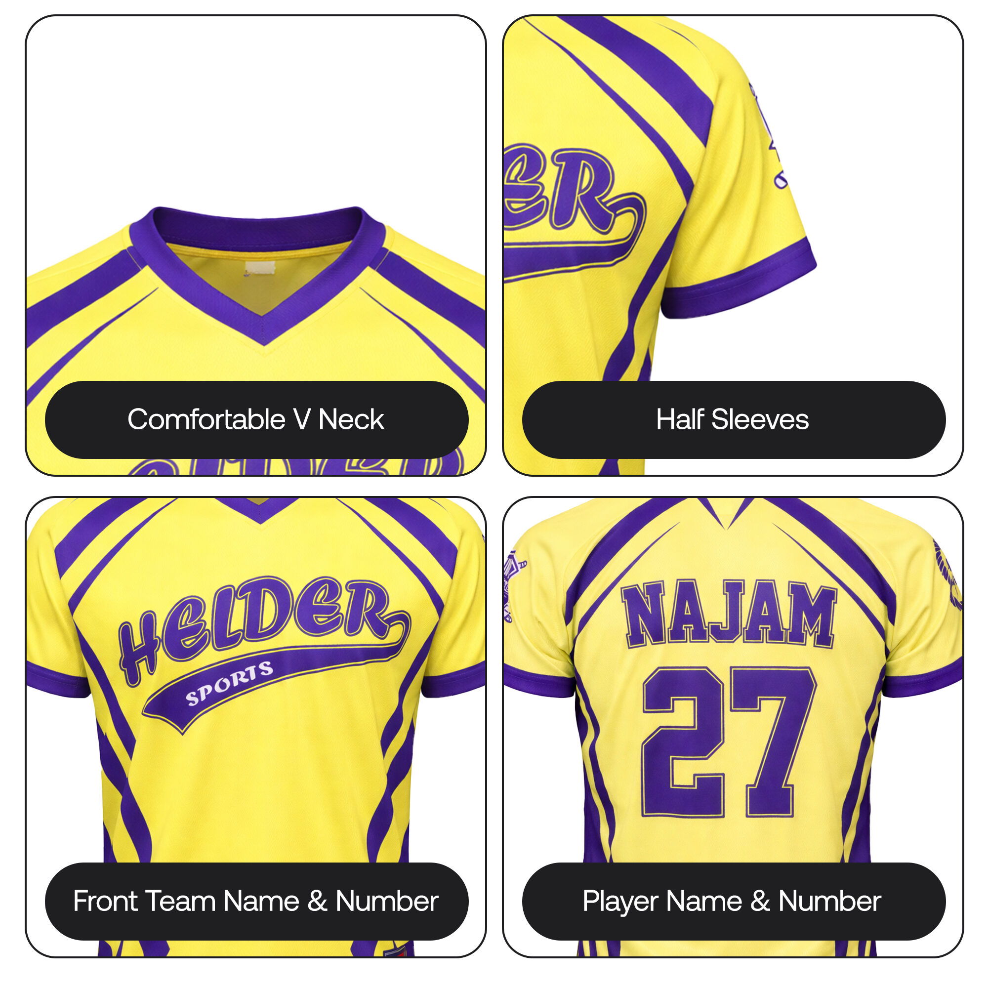 Baseball V neck - Image 2