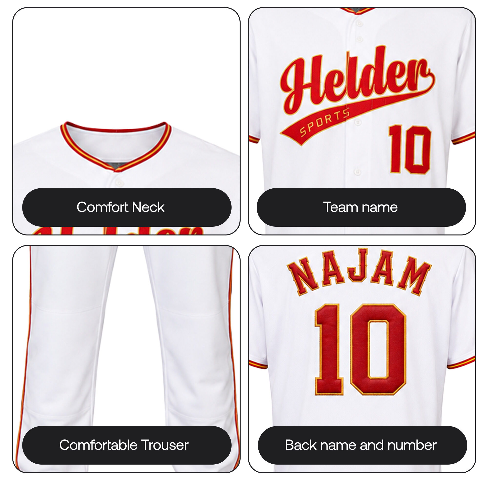 Baseball Uniform - Image 2