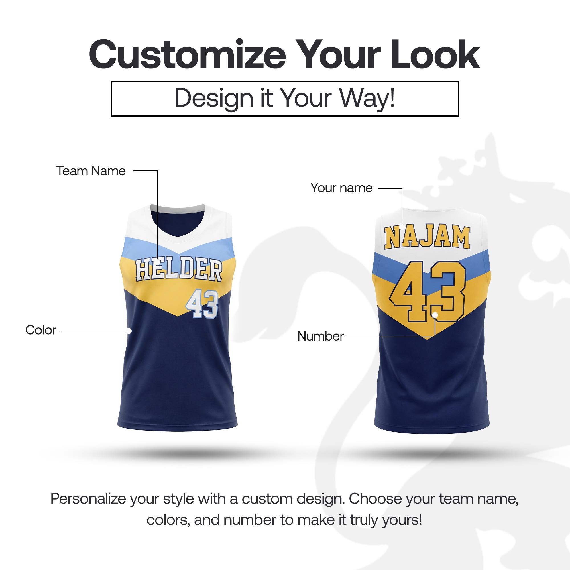 Basketball Jersey - Image 2