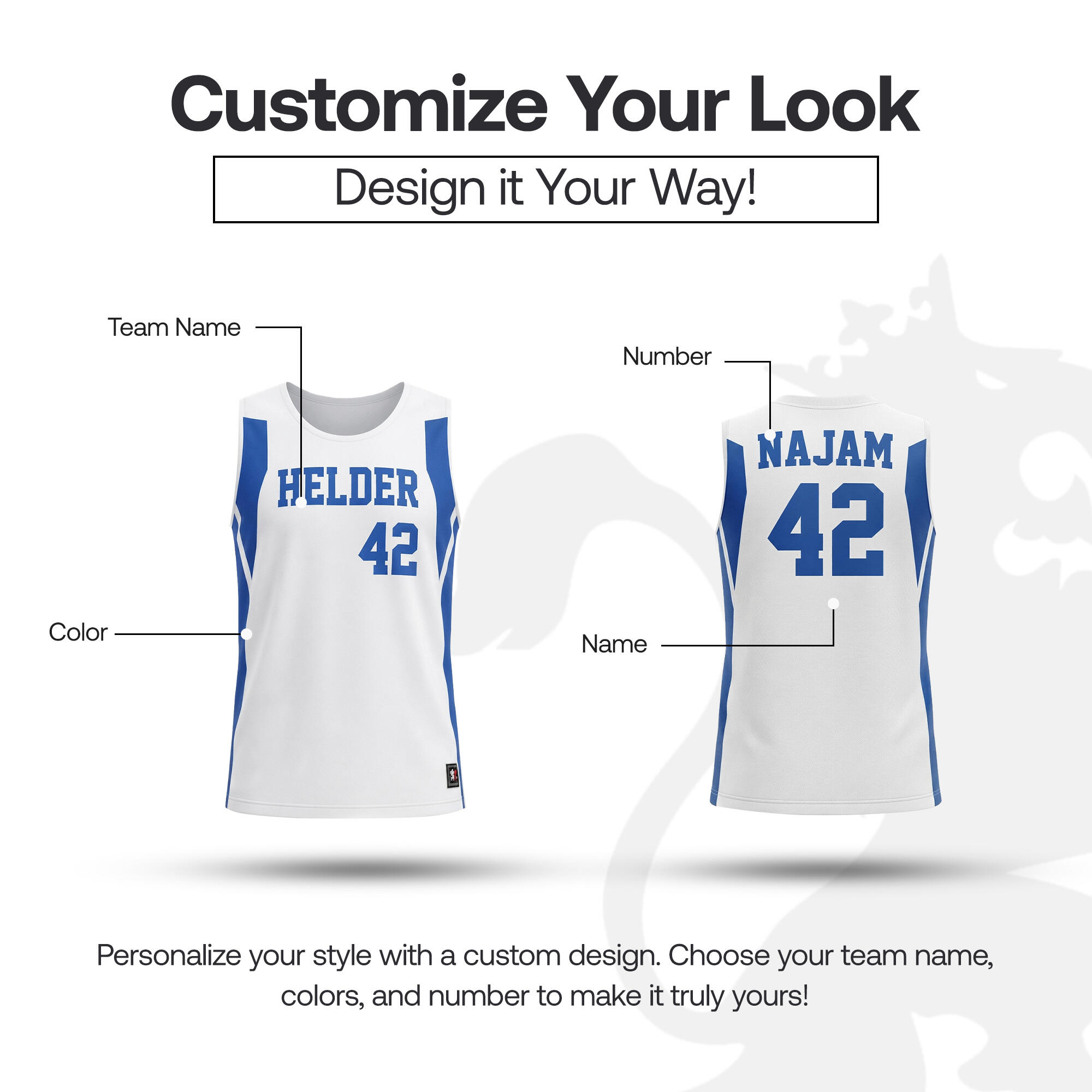 Basketball Jersey - Image 3