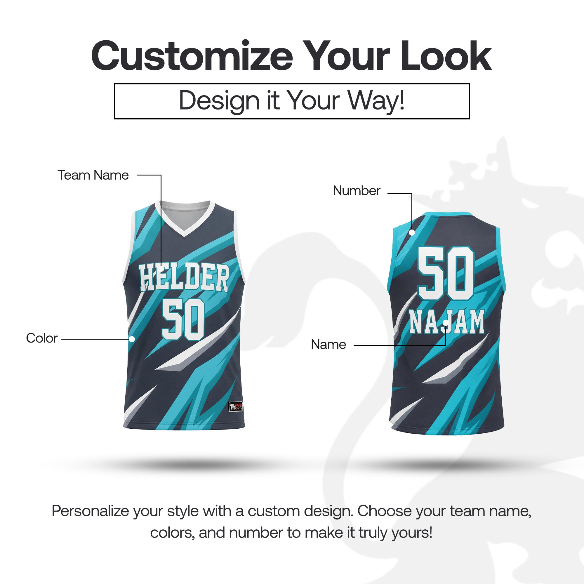 Basketball Jersey - Image 3
