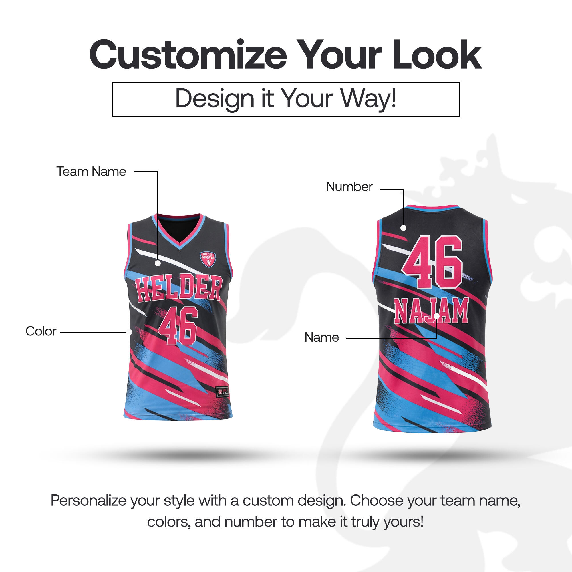 Basketball Jersey - Image 3