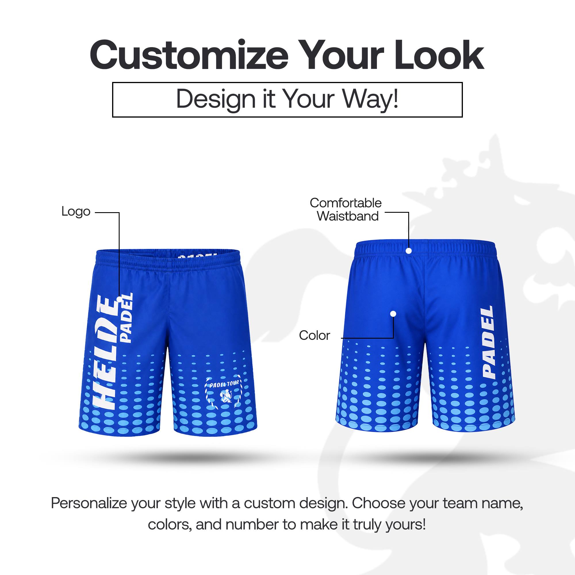 Padle racket short