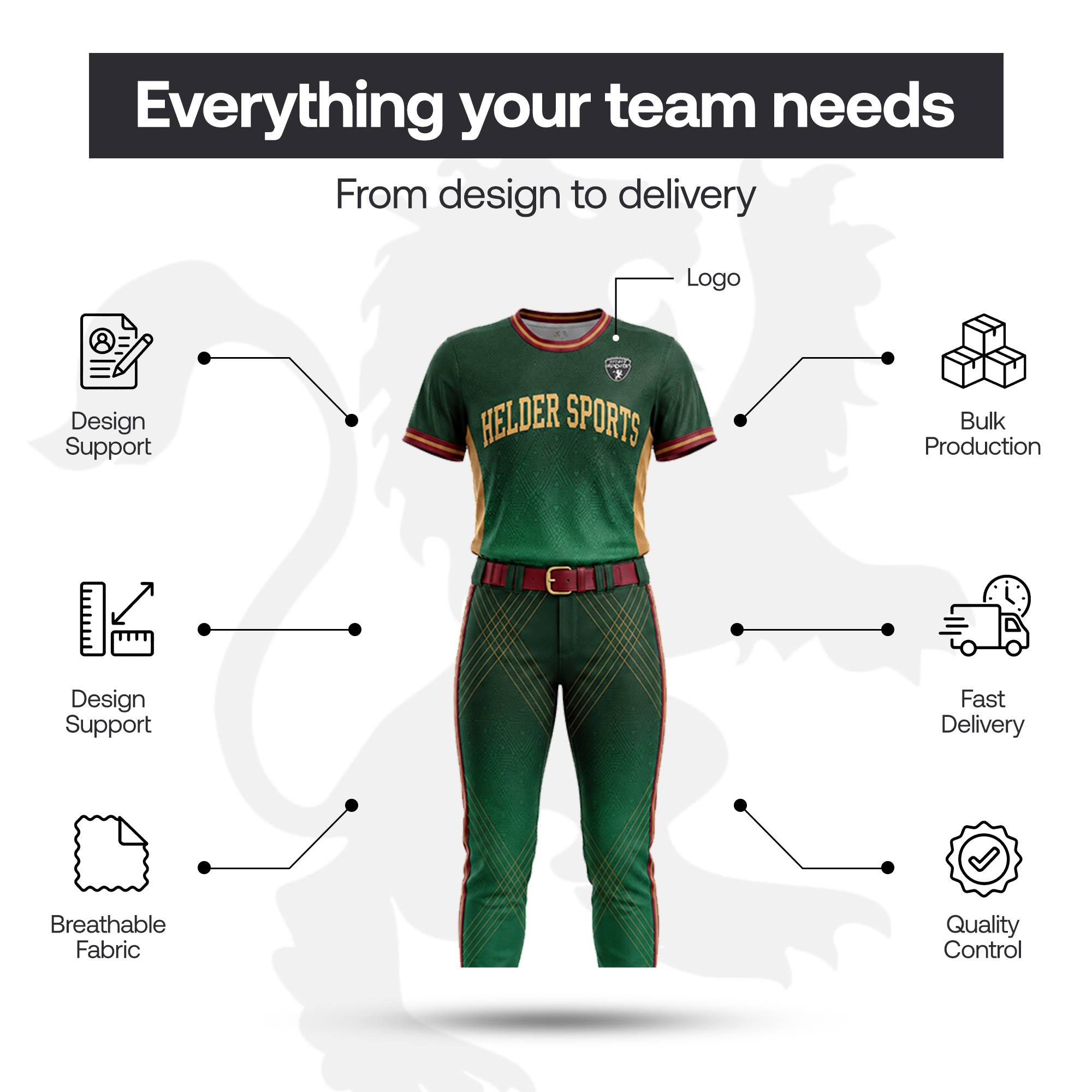 Softball Full Uniform Set - Image 4