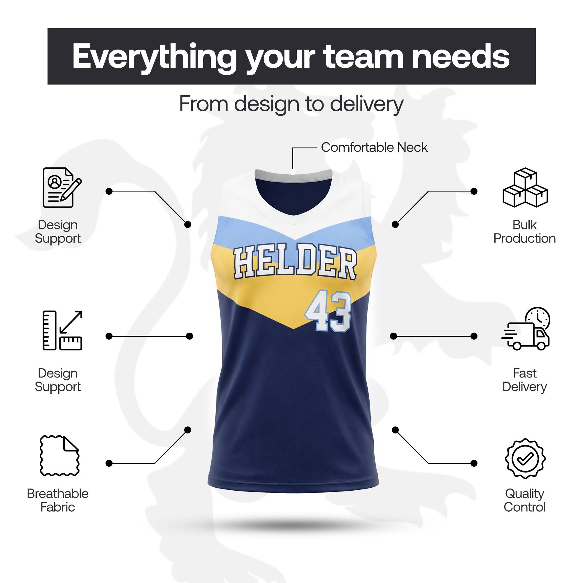 Basketball Jersey - Image 3