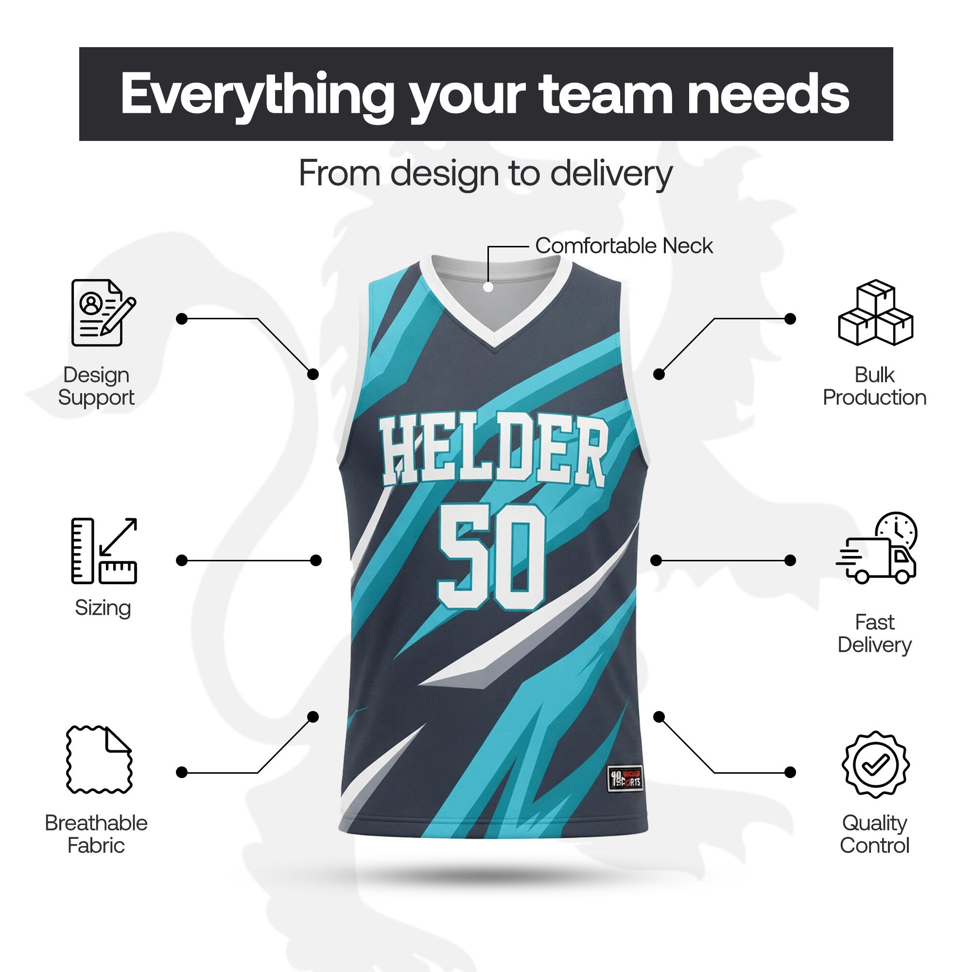 Basketball Jersey - Image 4