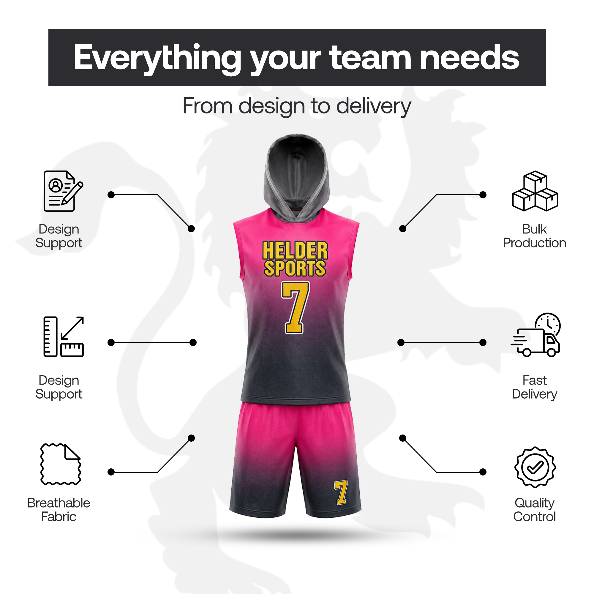 American Football Padded Uniform - Image 3